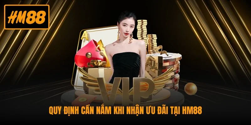 Khuyến Mãi HM88 - Top Sự Kiện Tặng Quà Giá Trị Siêu Khủng 5 Quy định cần nắm khi nhận ưu đãi tại HM88